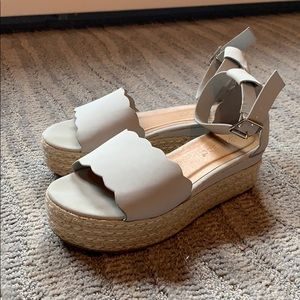 Espadrilles light gray